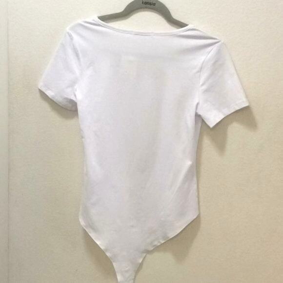 Mangopop Collection Ladies Bodysuit Sz L 95% Gossypium,5% Spandex NWT - Picture 5 of 5